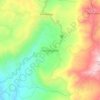 Mappa topografica Gonzanamá, altitudine, rilievo