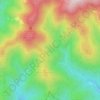 Mappa topografica Becher Kessel und Herrenstube, altitudine, rilievo