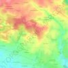 Mappa topografica La Lande de la Boule, altitudine, rilievo