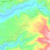 Mappa topografica Nagbinlod, altitudine, rilievo