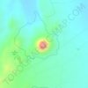Mappa topografica Mount Malabobo, altitudine, rilievo