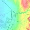 Mappa topografica Ayora, altitudine, rilievo