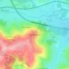 Mappa topografica Hardoncelle, altitudine, rilievo