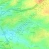 Mappa topografica La Roche Barangère, altitudine, rilievo
