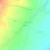 Mappa topografica Cortaderas, altitudine, rilievo