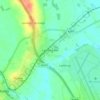 Mappa topografica Leeming Bar, altitudine, rilievo