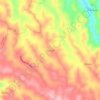 Mappa topografica San José, altitudine, rilievo