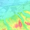 Mappa topografica Les Bataries, altitudine, rilievo
