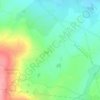 Mappa topografica Berthelot, altitudine, rilievo
