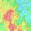 Mappa topografica La Clidelle, altitudine, rilievo