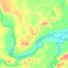 Mappa topografica Pano, altitudine, rilievo