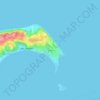 Mappa topografica Mautén, altitudine, rilievo