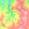 Mappa topografica Campan, altitudine, rilievo
