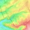 Mappa topografica Wesch, altitudine, rilievo