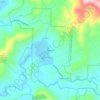 Mappa topografica Margret, altitudine, rilievo
