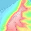 Mappa topografica Mirador del Río, altitudine, rilievo