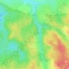 Mappa topografica Belerin, altitudine, rilievo