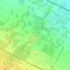 Mappa topografica Calcara, altitudine, rilievo