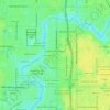 Mappa topografica Woodcleft, altitudine, rilievo