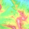 Mappa topografica Arana, altitudine, rilievo