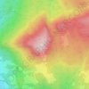 Mappa topografica Predigstuhl, altitudine, rilievo