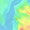 Mappa topografica Le Hable, altitudine, rilievo
