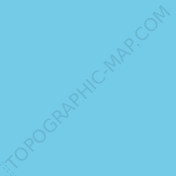 Mappa topografica Mare Adriatico, altitudine, rilievo