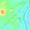Mappa topografica Williamsville, altitudine, rilievo