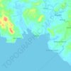 Mappa topografica Pitogo, altitudine, rilievo