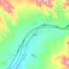 Mappa topografica 铜普镇, altitudine, rilievo