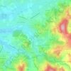 Mappa topografica Les Traives, altitudine, rilievo