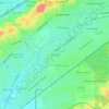 Mappa topografica West End, altitudine, rilievo