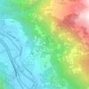 Mappa topografica Cornaley, altitudine, rilievo