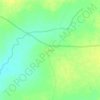 Mappa topografica Aroli, altitudine, rilievo