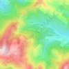Mappa topografica Fieno, altitudine, rilievo