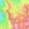 Mappa topografica Jou de los Cabrones, altitudine, rilievo