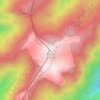 Mappa topografica 黄岗山, altitudine, rilievo