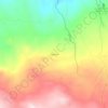 Mappa topografica Paramo, altitudine, rilievo