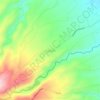 Mappa topografica Pag-asa, altitudine, rilievo
