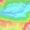 Mappa topografica Les Verneys, altitudine, rilievo