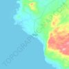 Mappa topografica Pitogo, altitudine, rilievo