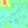 Mappa topografica Busenbark, altitudine, rilievo