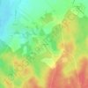 Mappa topografica Loge Borgne, altitudine, rilievo