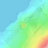 Mappa topografica Kuili, altitudine, rilievo