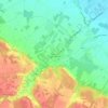 Mappa topografica Mouraux, altitudine, rilievo