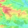 Mappa topografica Langensteinbach, altitudine, rilievo