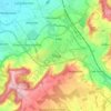 Mappa topografica Tring, altitudine, rilievo