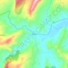 Mappa topografica Nariño, altitudine, rilievo