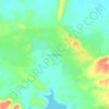 Mappa topografica Camanche Village, altitudine, rilievo