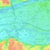 Mappa topografica Saint-François, altitudine, rilievo